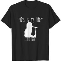 T-shirt Blanc It's My Life Jon Bovi - Bon Jovi pour Hommes — T-shirts pour hommes
