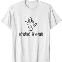 High Four Men's T-shirt in Solid and Heather Colors — Mens T Shirts