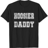 T-shirt Hoosier Daddy pour hommes en noir