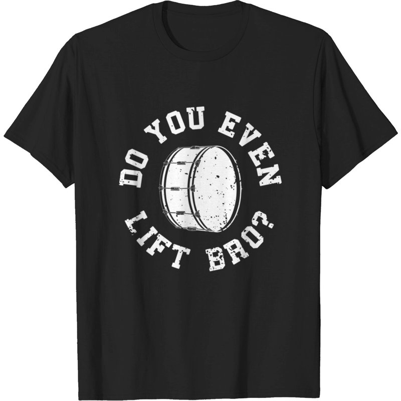 T-shirt Drummer de Batterie de Marche pour Hommes