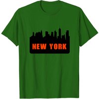 T-shirt Skyline de New York pour hommes