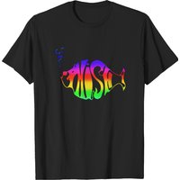 Phish Band Logo T-Shirt for Men in Black