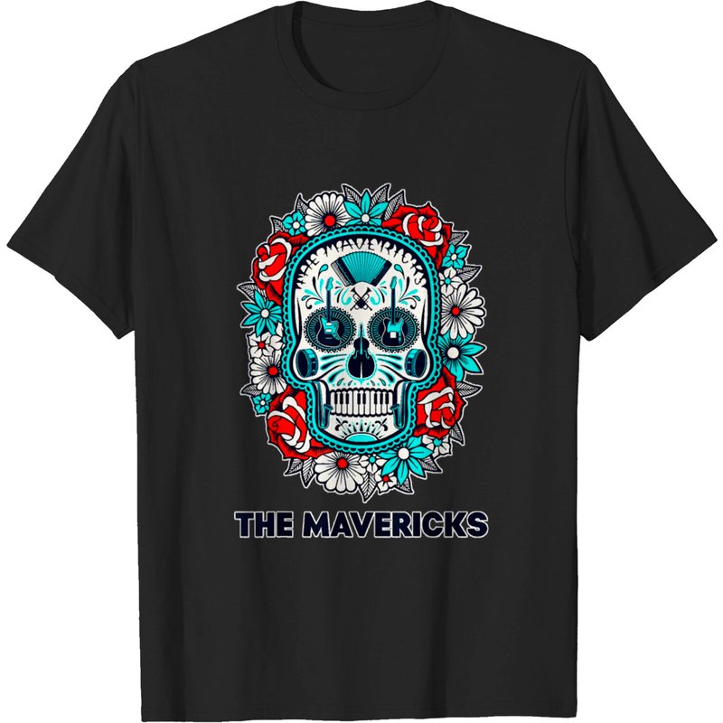 Mavericks Funny Band T-Shirt for Men — Mens T Shirts