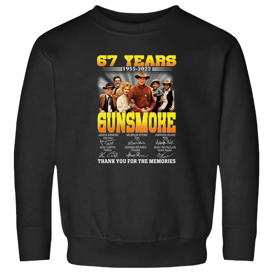 67 Years Gunsmoke Unisex Sweatshirt — Mens Hoodies