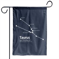 Taurus Constellation Garden Flag for Outdoor Use — Decorative Flags