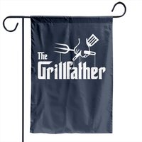 The Grillfather Garden Flag - Double-Sided Premium Polyester — Decorative Flags