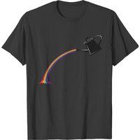 T-shirt Arrosoir Arc-en-ciel pour Hommes - Noir
