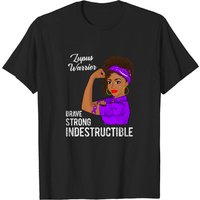 T-shirt Indestructible de Guerrier Lupus pour Hommes