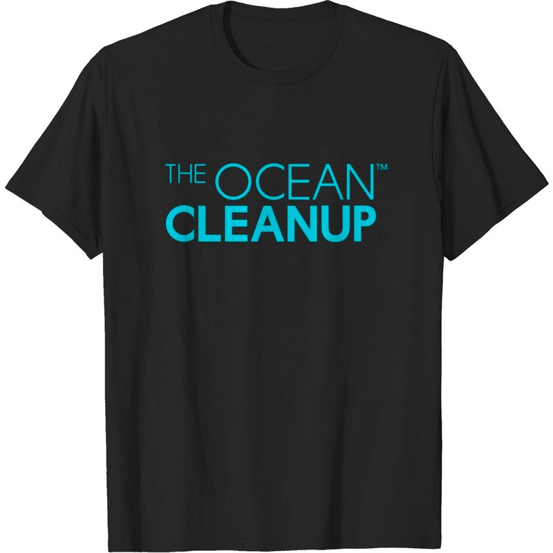 T-shirt classique avec logo The Ocean Cleanup pour hommes — T-shirts pour hommes