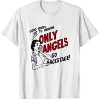 T-Shirt Brodé Only Angels Go Backstage Houz Of Styles HS