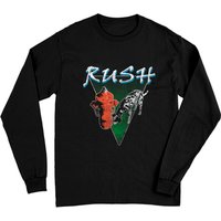 T-shirt à manches longues Rush Signals Tournée Européenne 1983