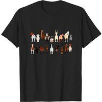 T-Shirt pour hommes avec races de chèvres