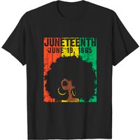 T-shirt Juneteenth 19 juin 1865 Ancêtres Afro-Américains — T-shirts pour hommes