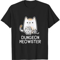 T-shirt Dungeon Meowster Gamer de Table pour Hommes — T-shirts pour hommes
