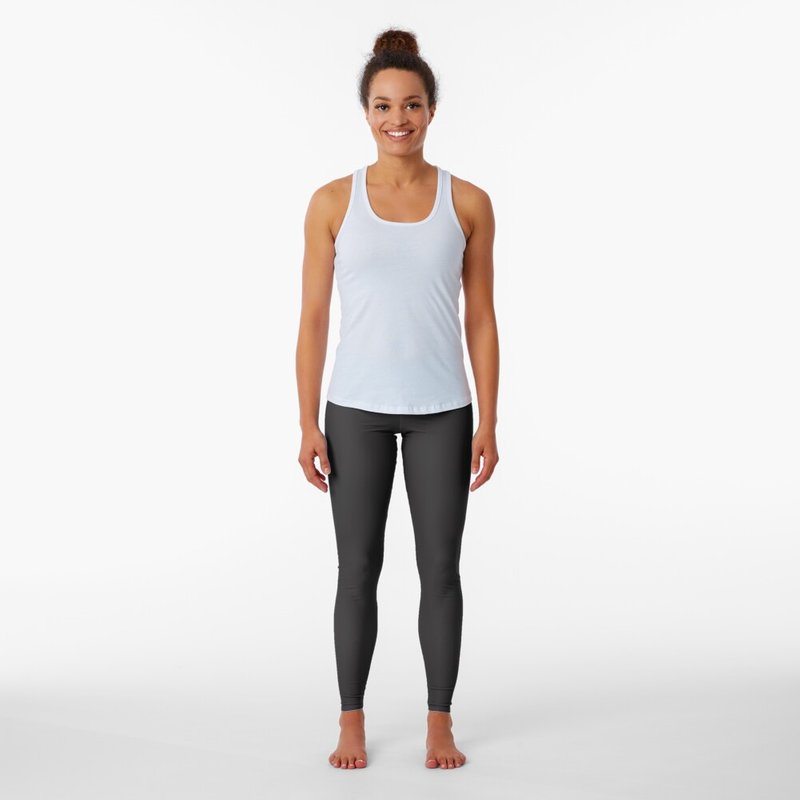 Leggings Noirs Suave pour Femmes — Legging femme