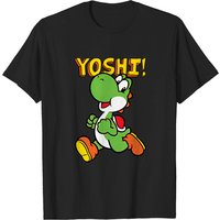 T-shirt graphique Its Yoshi pour hommes en noir