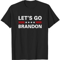 T-shirt Let’s Go Brandon Drapeau US Conservateur pour Hommes — T-shirts pour hommes