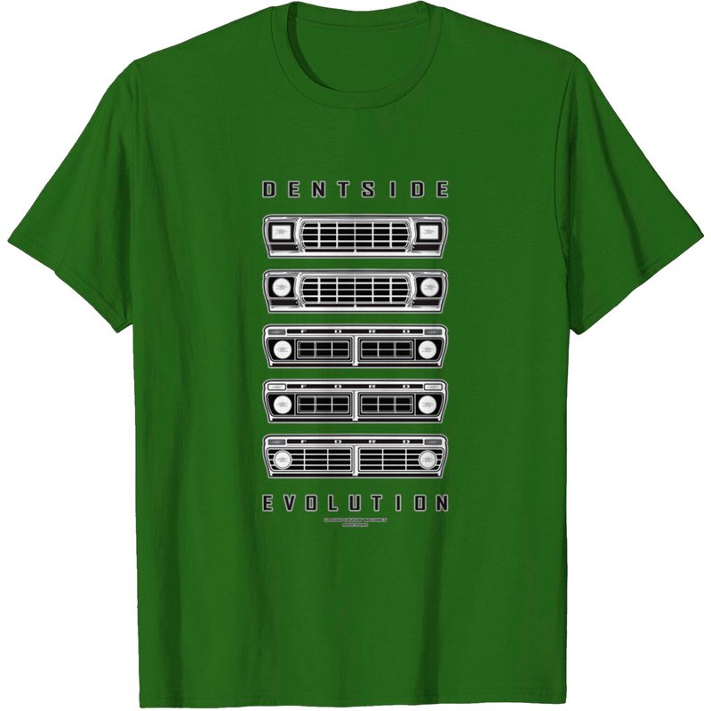 T-shirt pour hommes Dentside Truck Evolution 1973-1979 — T-shirts pour hommes