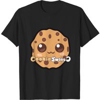 T-shirt pour hommes Cookie Swirl C en noir