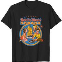 T-shirt pour hommes Devil's Music Sing-Along Satan