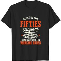 T-shirt humoristique d'anniversaire original et non restauré des années 50 — T-shirts pour hommes