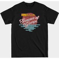 T-shirt The Summer of George Distressed Seinfeld pour hommes — T-shirts pour hommes