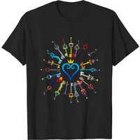 Kingdom Hearts Keyblades Men's T-Shirt