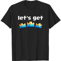 T-shirt pour hommes Clash Royale en noir