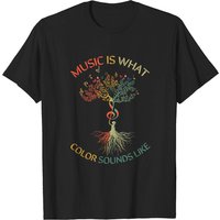 T-shirt Music What Colors Sounds Like pour hommes — T-shirts pour hommes