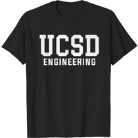 UC San Diego Engineering T-Shirt for Men - White