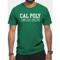 T-shirt blanc Cal Poly San Luis Obispo