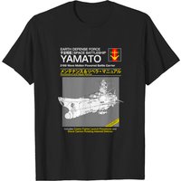Yamato Service Et Réparation - T-shirt Capitaine Harlock