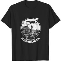 T-Shirt Vintage Holiday Inn Cambodge pour Hommes - Noir — T-shirts pour hommes