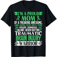 T-shirt pour hommes avec ruban de sensibilisation aux lésions cérébrales — T-shirts pour hommes