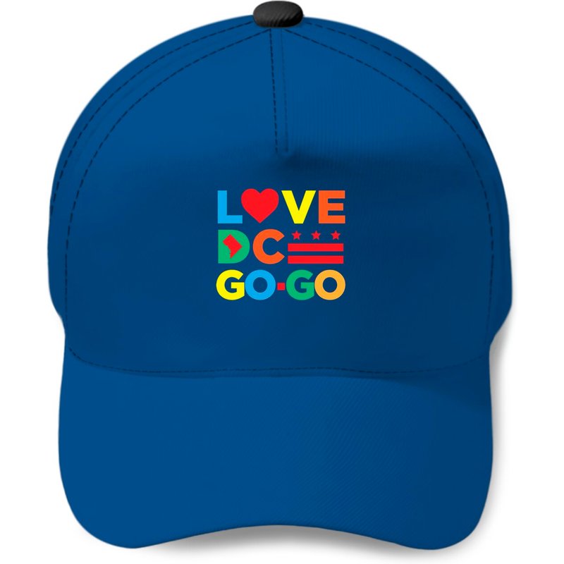 Casquette Love DC GoGo en bleu royal