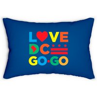 Love DC GoGo Lumbar Pillows in Royal Blue