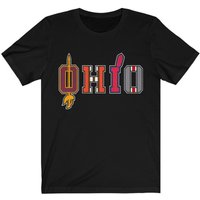 Ohio Sports Teams Unisex Jersey Short Sleeve Tee for Men