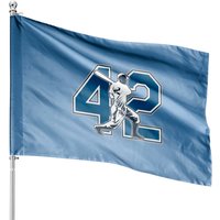 42 - Jackie Robinson House Flags - Double-Sided Print — Decorative Flags