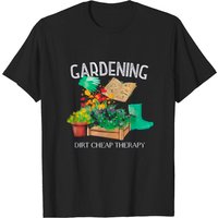 T-shirt Jardinage Thérapie de Terre pour Hommes — T-shirts pour hommes