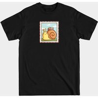 Snail Mail Men's T-Shirt in Black