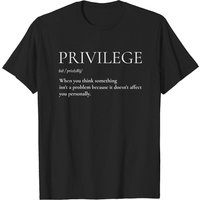 Privilege Black Lives Matter T-Shirt for Men