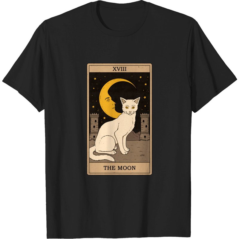 T-shirt pour hommes The Moon - Noir — T-shirts pour hommes