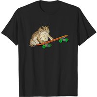 Frog on Skateboard Men's T-Shirt