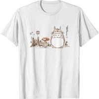 T-Shirt Kawaii Totoro Studio Ghibli Harajuku pour hommes — T-shirts pour hommes