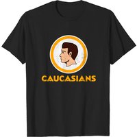 Washington Caucasians T-Shirt for Men in Black