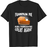 T-shirt Thanksgiving Trumpkin Pie pour hommes - Noir