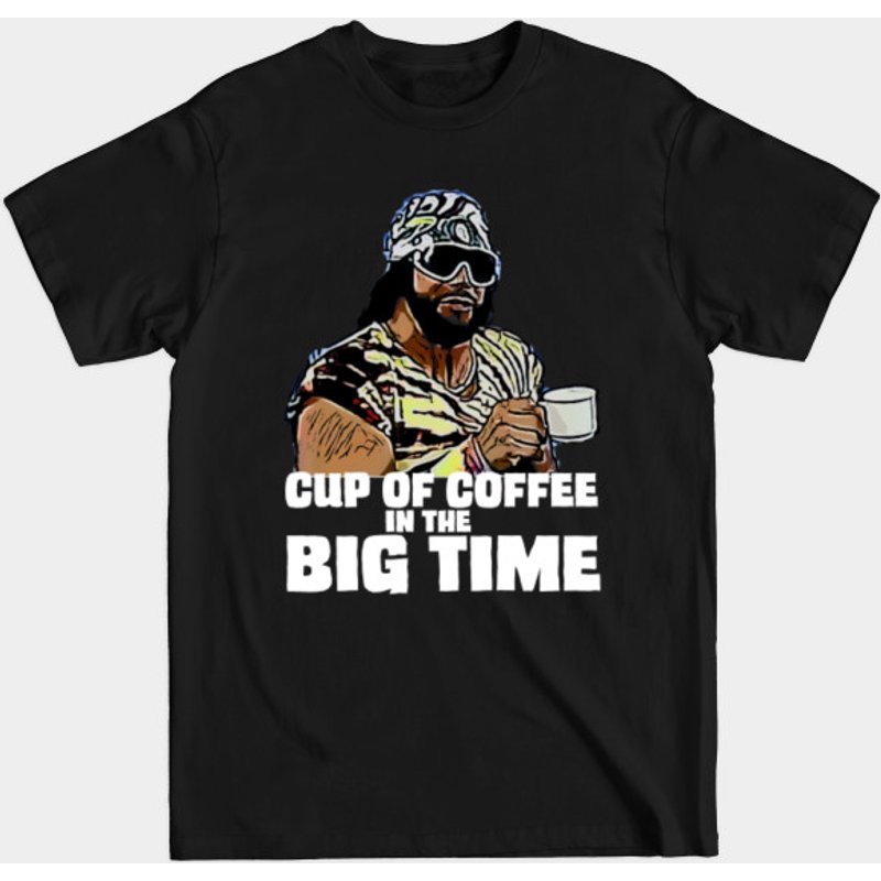 T-shirt Cup Of Coffee Macho Man pour hommes — T-shirts pour hommes
