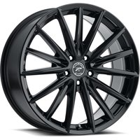 Platinum 461BK Exodus Black 17x8 Rims 5x110 Bolt Pattern 35 Offset
