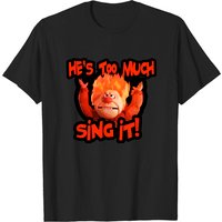 T-shirt Noir Heat Miser pour Hommes — T-shirts pour hommes