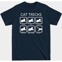 T-shirt pour hommes Cat Tricks - Noir — T-shirts pour hommes